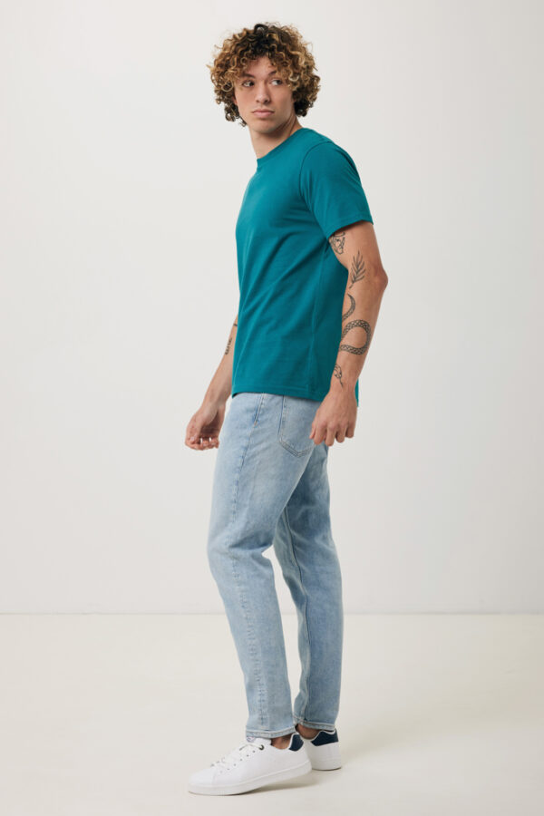 Iqoniq Brett recycled cotton t-shirt - Verdigris