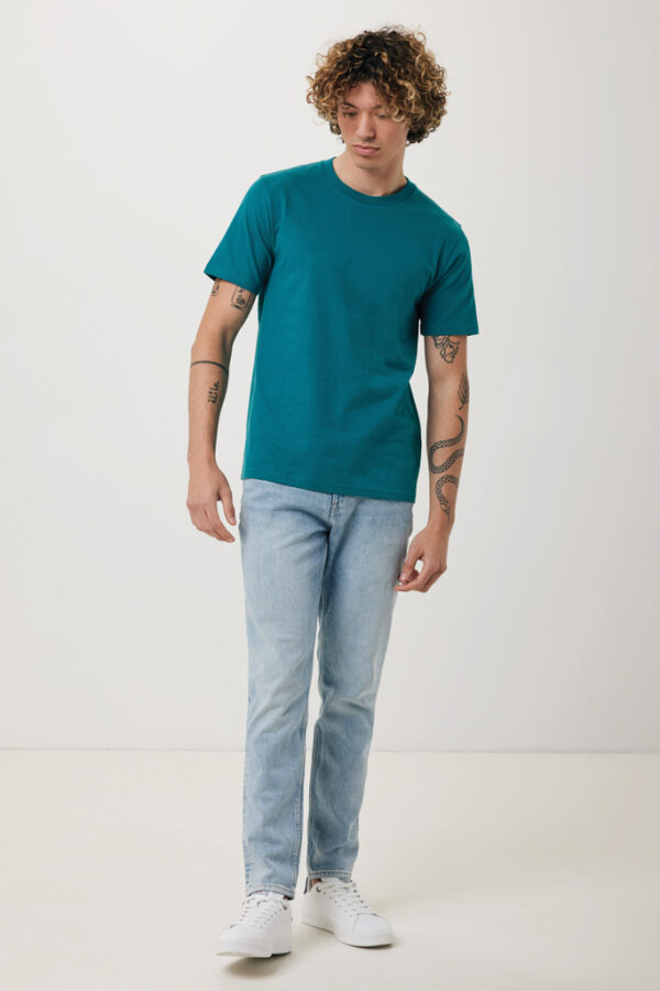 Iqoniq Brett recycled cotton t-shirt - Verdigris