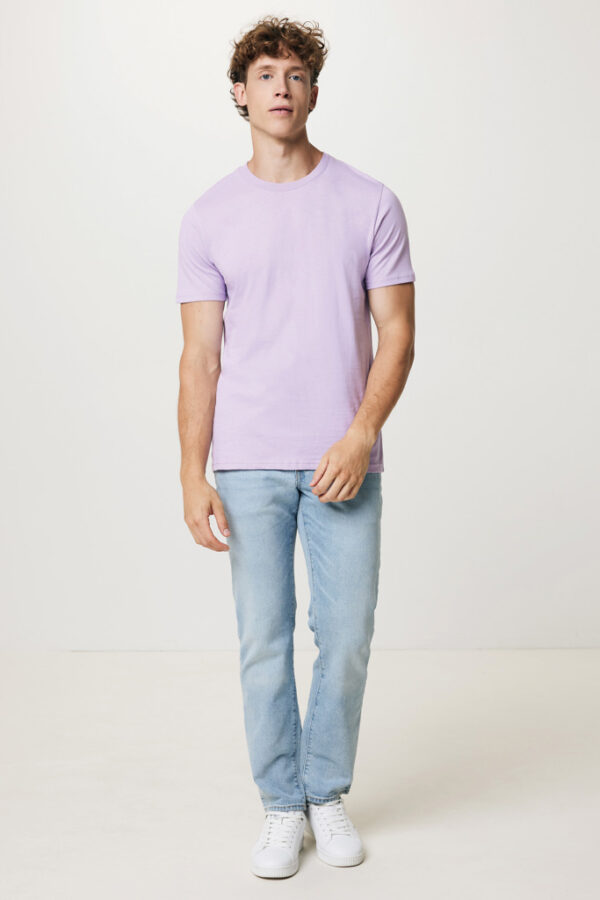 Iqoniq Brett recycled cotton t-shirt - Lavender