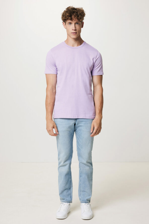 Iqoniq Brett recycled cotton t-shirt - Lavender