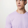 Iqoniq Brett recycled cotton t-shirt - Lavender