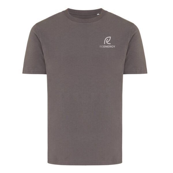 Iqoniq Brett recycled cotton t-shirt - Anthracite