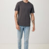 Iqoniq Brett recycled cotton t-shirt - Anthracite