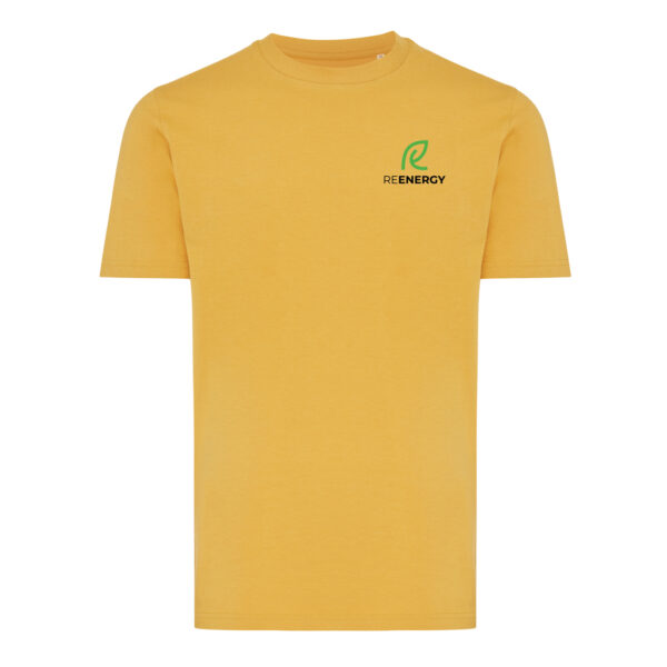 Iqoniq Brett recycled cotton t-shirt - Ochre Yellow