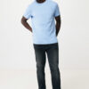 Iqoniq Brett recycled cotton t-shirt - Sky Blue