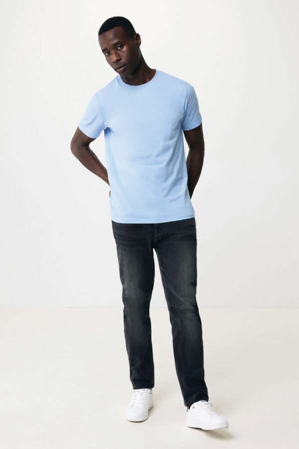 Iqoniq Brett recycled cotton t-shirt - Sky Blue