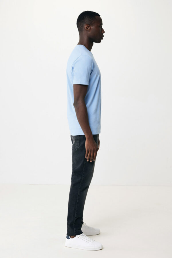 Iqoniq Brett recycled cotton t-shirt - Sky Blue