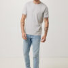 Iqoniq Brett recycled cotton t-shirt - Light Heather Grey