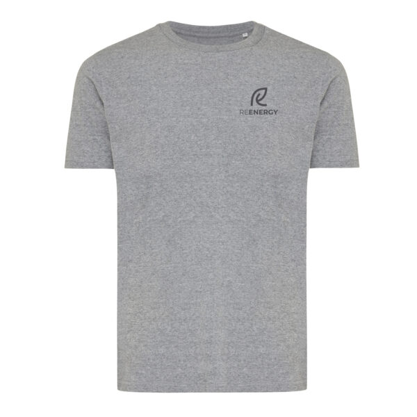 Iqoniq Brett recycled cotton t-shirt - Light Heather Anthracite