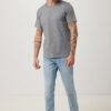 Iqoniq Brett recycled cotton t-shirt - Light Heather Anthracite