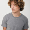 Iqoniq Brett recycled cotton t-shirt - Light Heather Anthracite