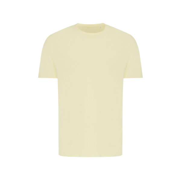 Iqoniq Brett recycled cotton t-shirt - Cream Yellow