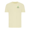 Iqoniq Brett recycled cotton t-shirt - Cream Yellow