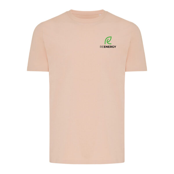 Iqoniq Brett recycled cotton t-shirt - Peach Nectar