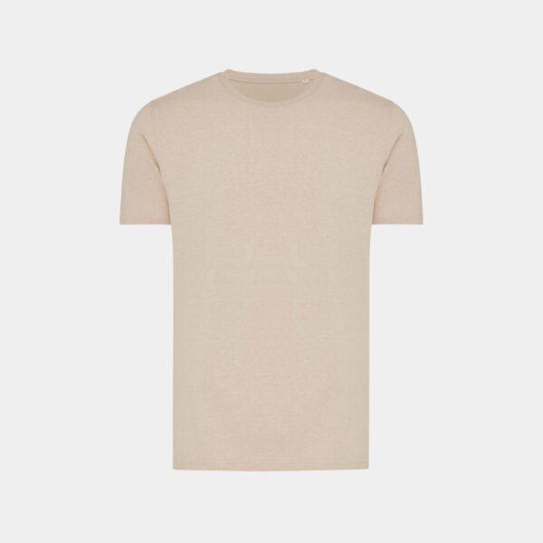 Iqoniq Brett recycled cotton t-shirt - Light Heather Brown