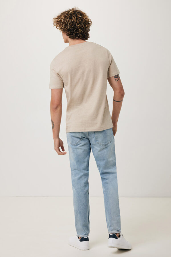 Iqoniq Brett recycled cotton t-shirt - Light Heather Brown