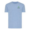 Iqoniq Brett recycled cotton t-shirt - Light Heather Blue