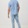 Iqoniq Brett recycled cotton t-shirt - Light Heather Blue