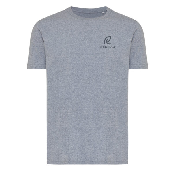 Iqoniq Brett recycled cotton t-shirt - Light Heather Navy