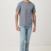 Iqoniq Brett recycled cotton t-shirt - Light Heather Navy