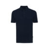 Iqoniq Yosemite recycled cotton pique polo - Navy