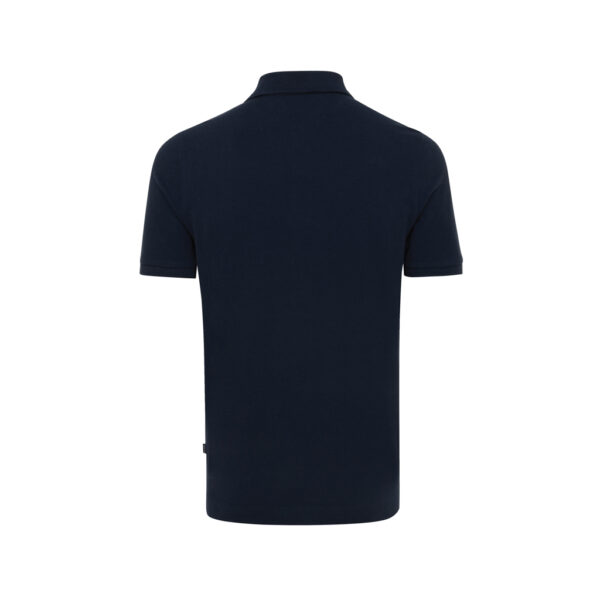 Iqoniq Yosemite recycled cotton pique polo - Navy