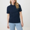 Iqoniq Yosemite recycled cotton pique polo - Navy