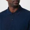 Iqoniq Yosemite recycled cotton pique polo - Navy