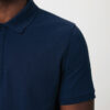 Iqoniq Yosemite recycled cotton pique polo - Navy