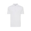 Iqoniq Yosemite recycled cotton pique polo - Recycled White