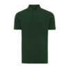 Iqoniq Yosemite recycled cotton pique polo - Forest Green