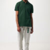 Iqoniq Yosemite recycled cotton pique polo - Forest Green