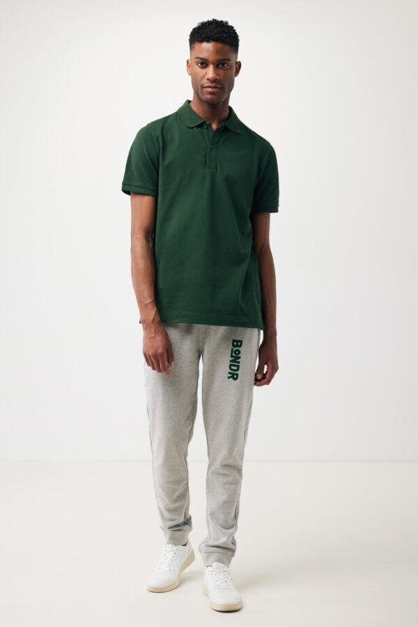 Iqoniq Yosemite recycled cotton pique polo - Forest Green