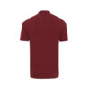 Iqoniq Yosemite recycled cotton pique polo - Burgundy