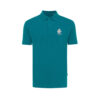 Iqoniq Yosemite recycled cotton pique polo - Verdigris