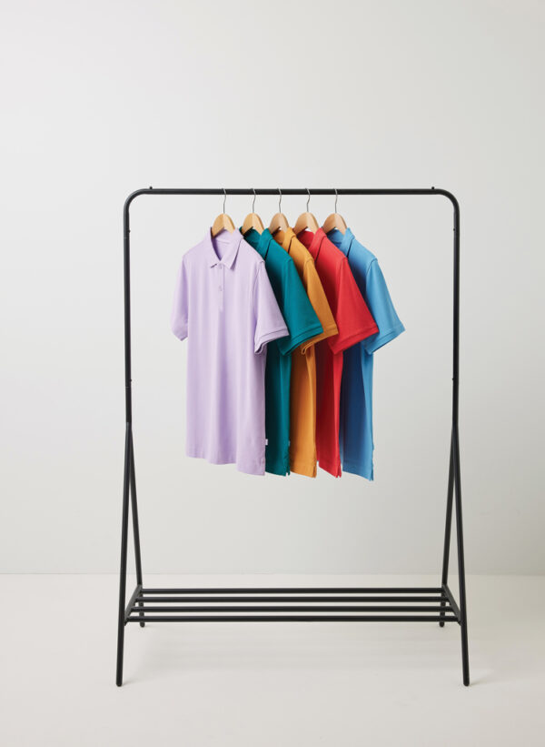 Iqoniq Yosemite recycled cotton pique polo - Verdigris