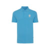 Iqoniq Yosemite recycled cotton pique polo - Tranquil Blue