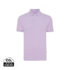 Iqoniq Yosemite recycled cotton pique polo - Lavender