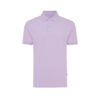 Iqoniq Yosemite recycled cotton pique polo - Lavender