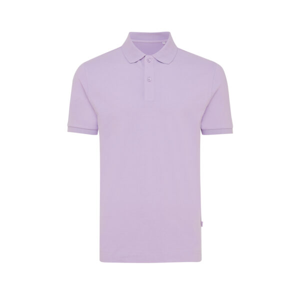 Iqoniq Yosemite recycled cotton pique polo - Lavender