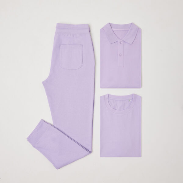 Iqoniq Yosemite recycled cotton pique polo - Lavender