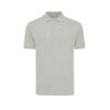 Iqoniq Yosemite recycled cotton pique polo - Heather Grey