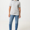 Iqoniq Yosemite recycled cotton pique polo - Heather Grey