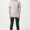 Iqoniq Yosemite recycled cotton pique polo - Heather Grey