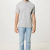 Iqoniq Yosemite recycled cotton pique polo - Heather Grey