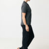 Iqoniq Yosemite recycled cotton pique polo - Heather Anthracite