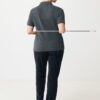 Iqoniq Yosemite recycled cotton pique polo - Heather Anthracite