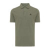 Iqoniq Yosemite recycled cotton pique polo - Heather Green