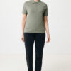 Iqoniq Yosemite recycled cotton pique polo - Heather Green