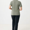 Iqoniq Yosemite recycled cotton pique polo - Heather Green